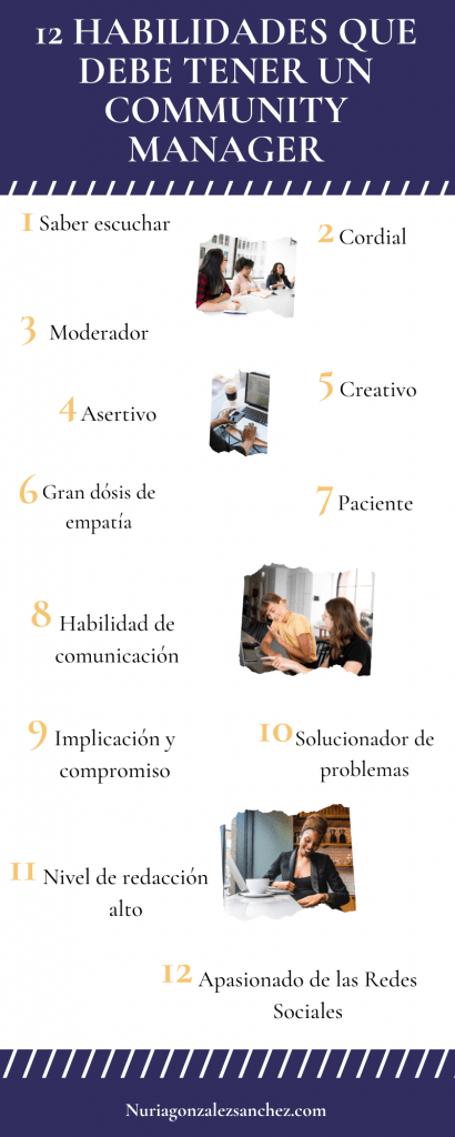 12 habilidades que debe tener un CM